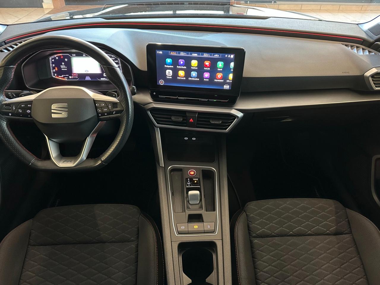 SEAT LEON SPORTSTOURER 2.0 TDI FR 150CV DSG*CARPLAY*LED*LUCI