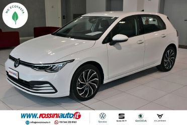 VOLKSWAGEN GOLF 8 1.0 ETSI 110 CV DSG LIFE R17 BI-COLO + MIRRO PAC
