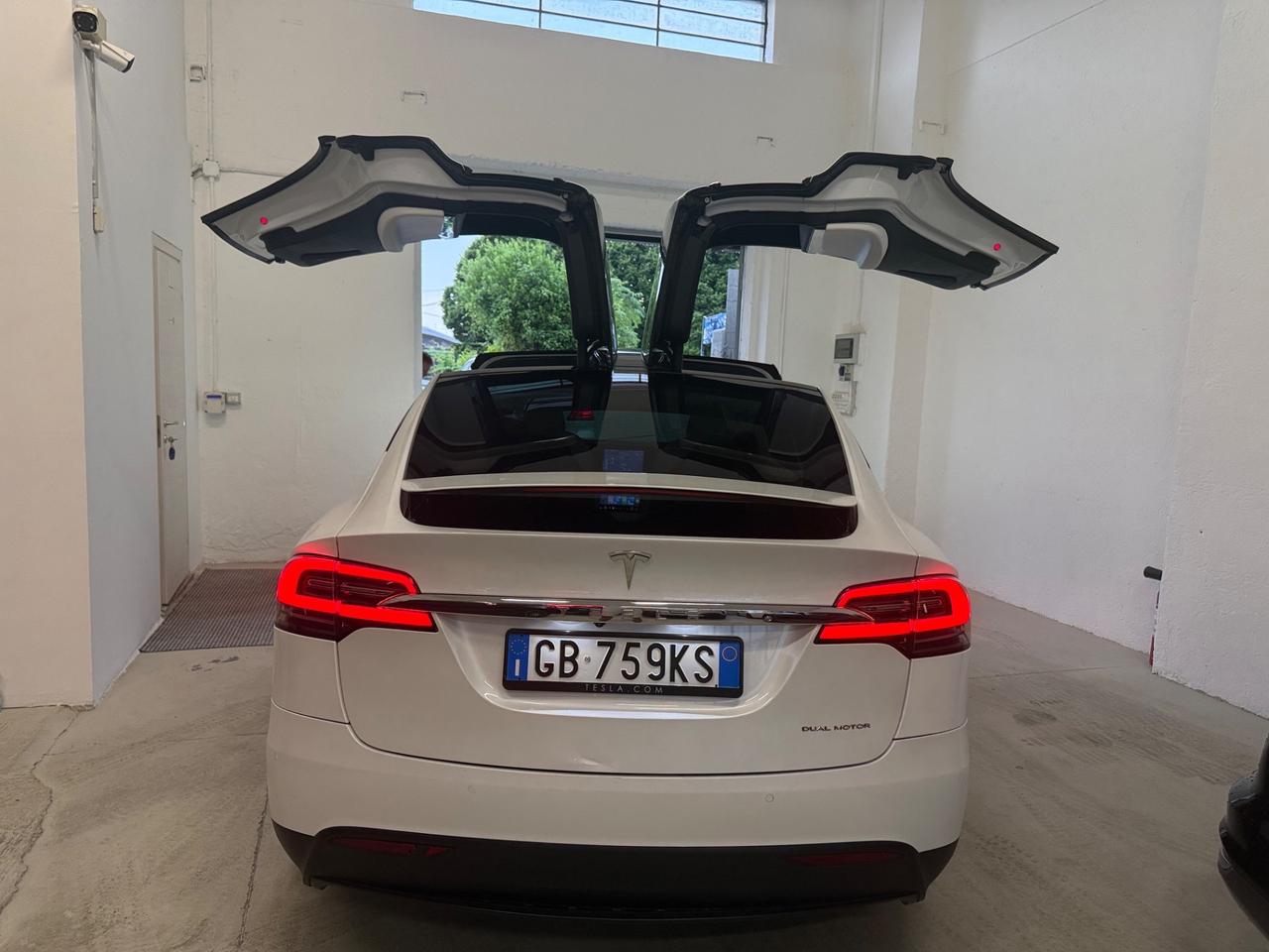 Tesla Model X Long Range Dual Motor 6 posti Extrafull