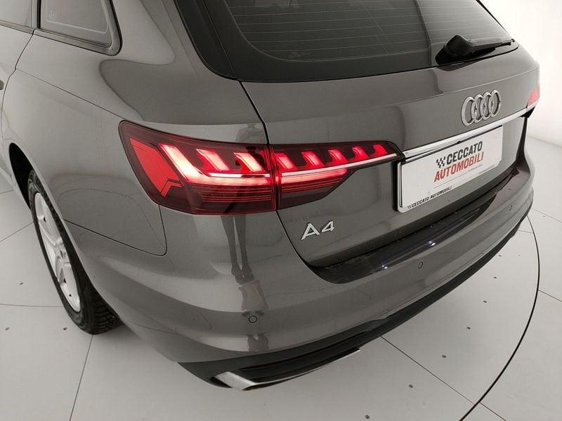 Audi A4 Avant 30 2.0 tdi mhev S Line edition 136cv s-tronic