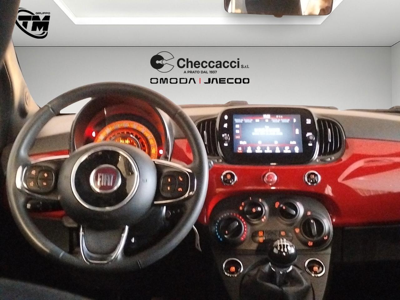 Fiat 500 1.0 Hybrid Red