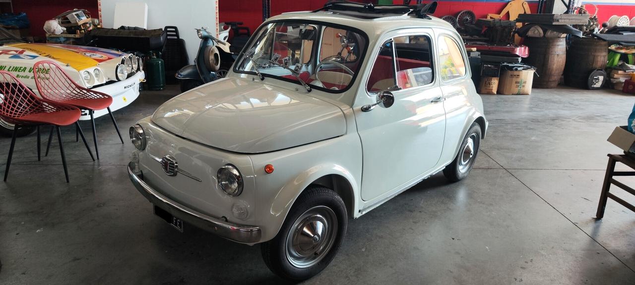 Fiat 500 F 1968 TARGHE E LIBR ORIG FERRARA