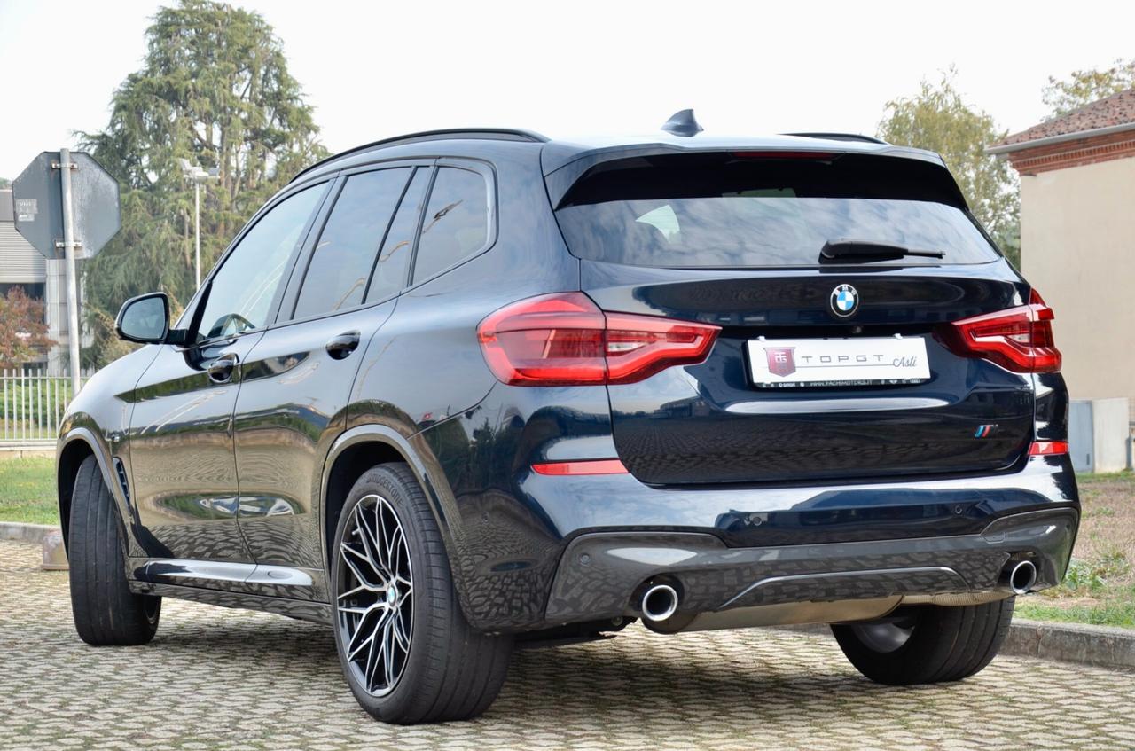 BMW X3 XDRIVE30d MSPORT 249cv AUTO, UFF ITALIANA, EURO 6D, FARI ADAPTIVE LED, GANCIO, 20", PERMUTE