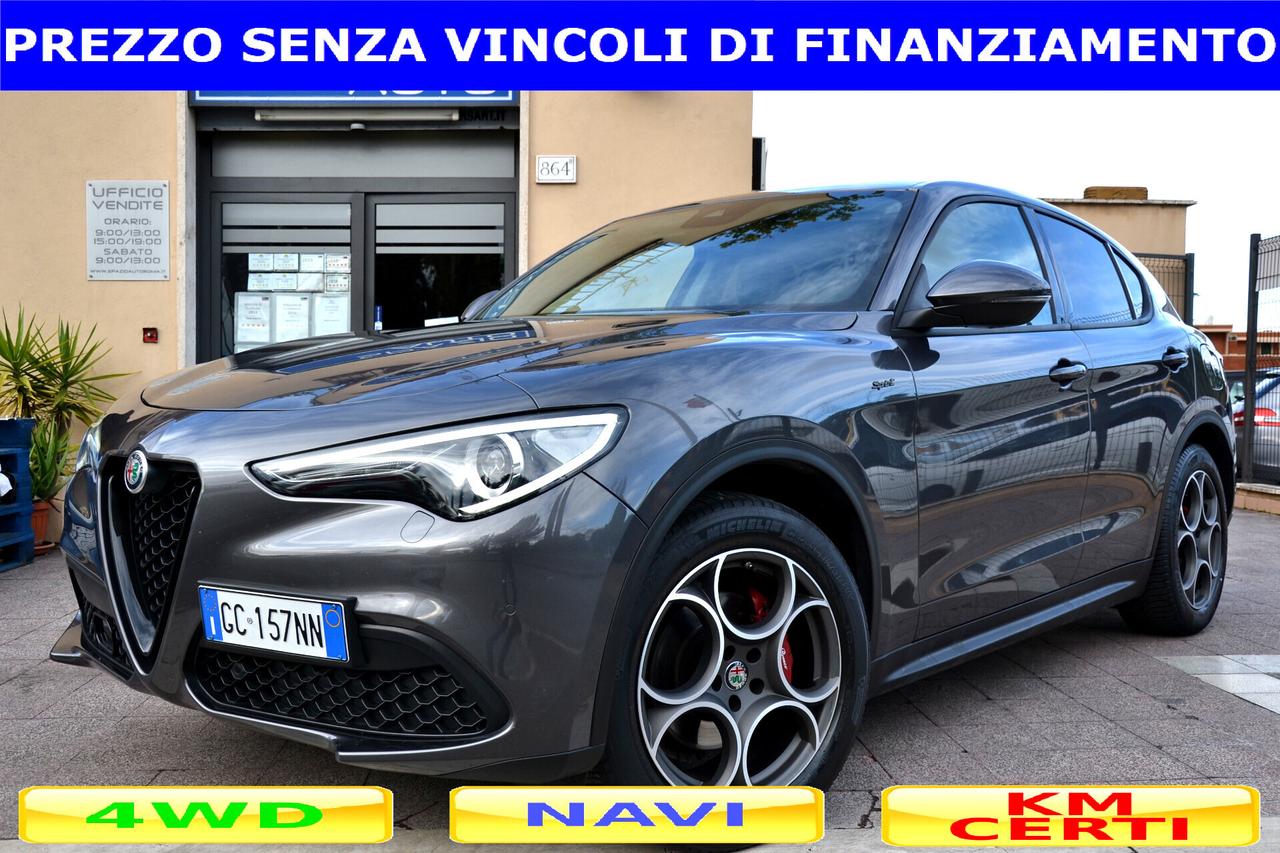 Alfa Romeo Stelvio 2.2 TDI 190CV AT8 Q4 SPRINT **PREZZO VERO**UNIPRO'