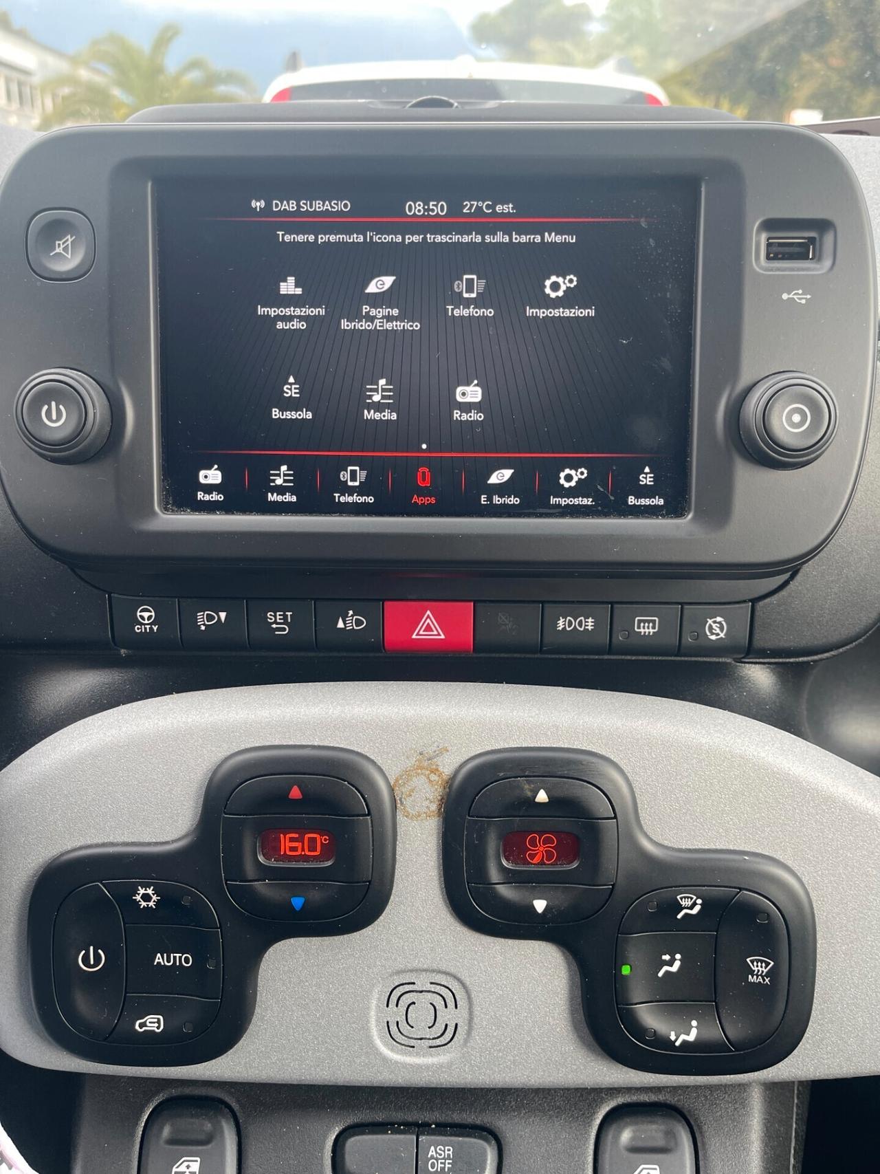 Fiat Panda Cross 1.0 FireFly S&S Hybrid APPLE CAR PLAY CRUISE CERCHI CLIMATRONIC MULTIFUNZIONE