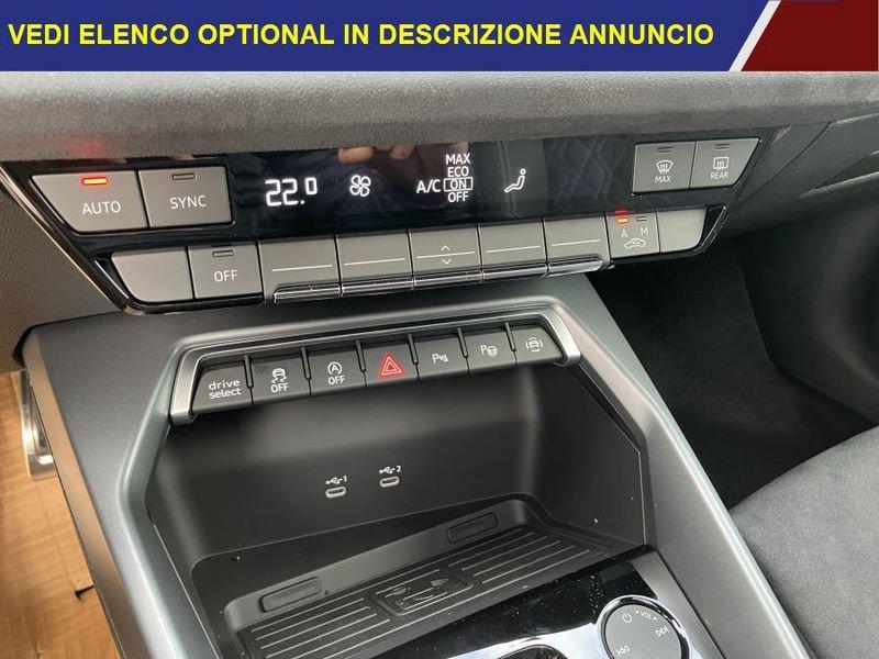 Audi A3 SPB 35 TDI S Tronic S line edition S-LINE PLUS+TETTO KM0