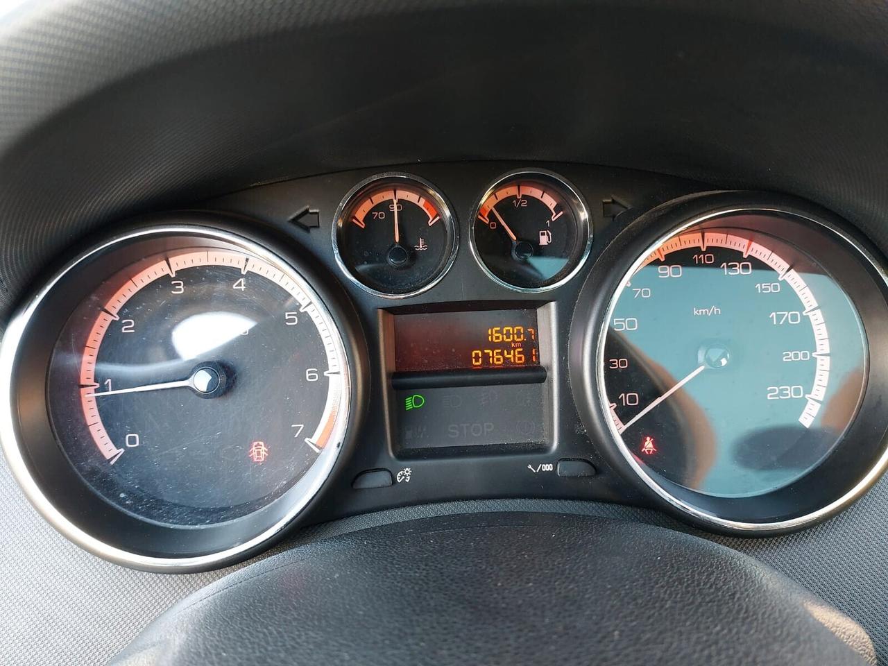 Peugeot 308 1.6 VTi 120CV SW IMPIANTO GPL KM 76000