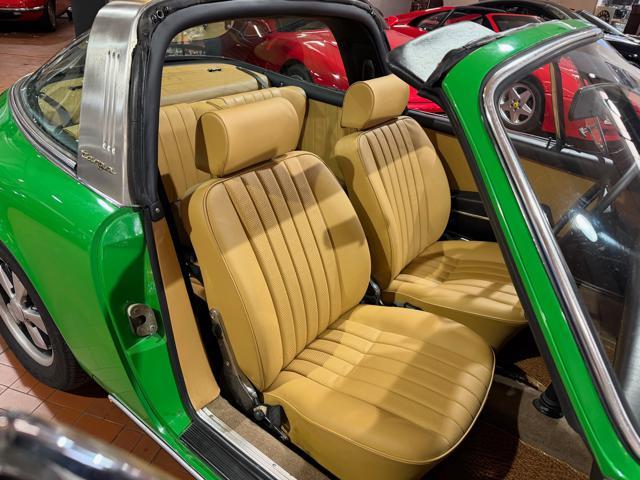 PORSCHE 911 Targa 2.2T Conda Green-Pelle Beige-Service book