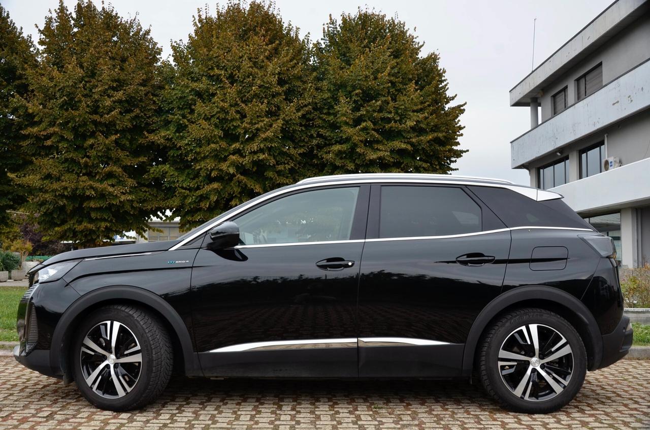 PEUGEOT 3008 1.6 HYBRID4 PLUG IN PHEV GT LINE 300cv AUTO, UFF ITALIANA, EURO 6D, FARI LED, NAVI, RETROCAMERA, PERMUTE