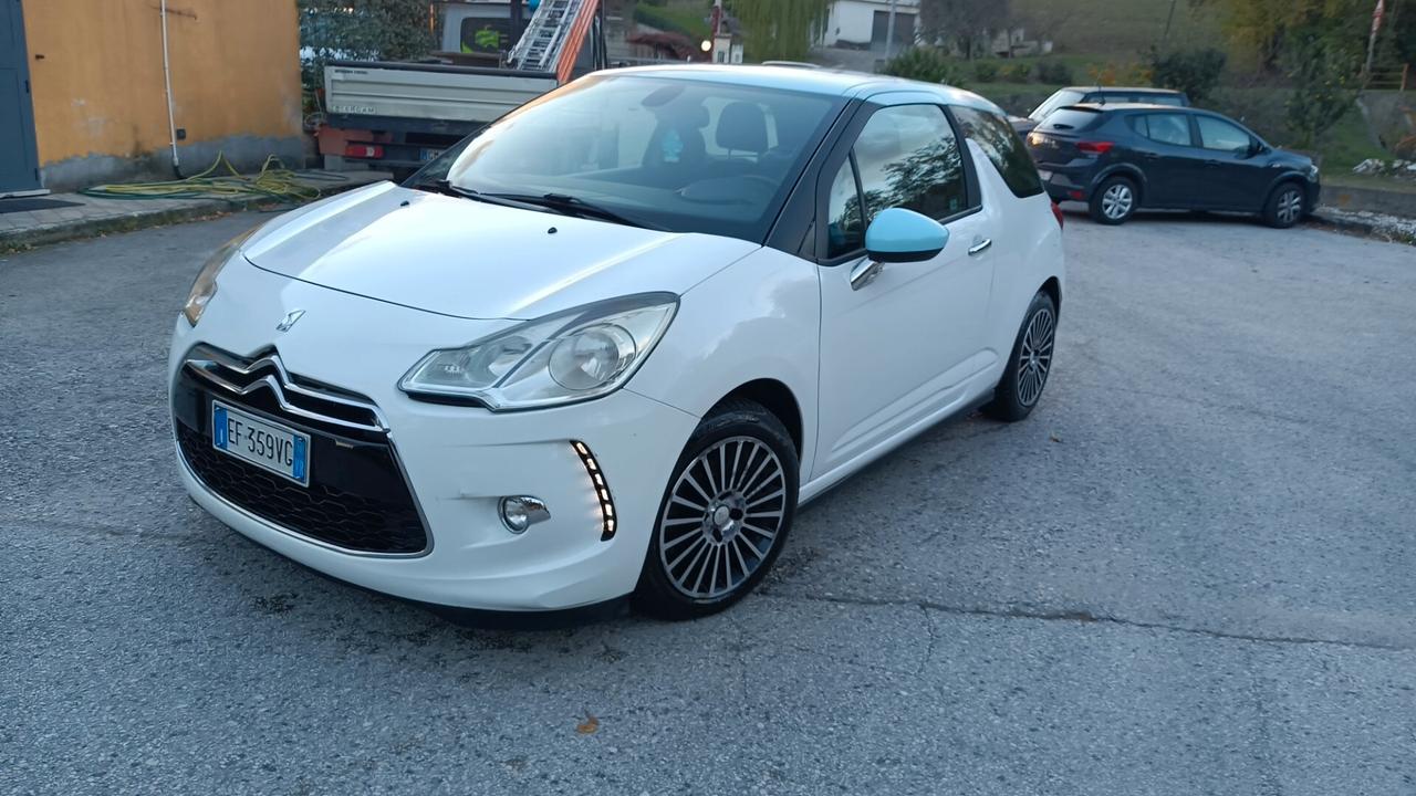 Citroen DS 3 diesel 70 cavalli bicolore