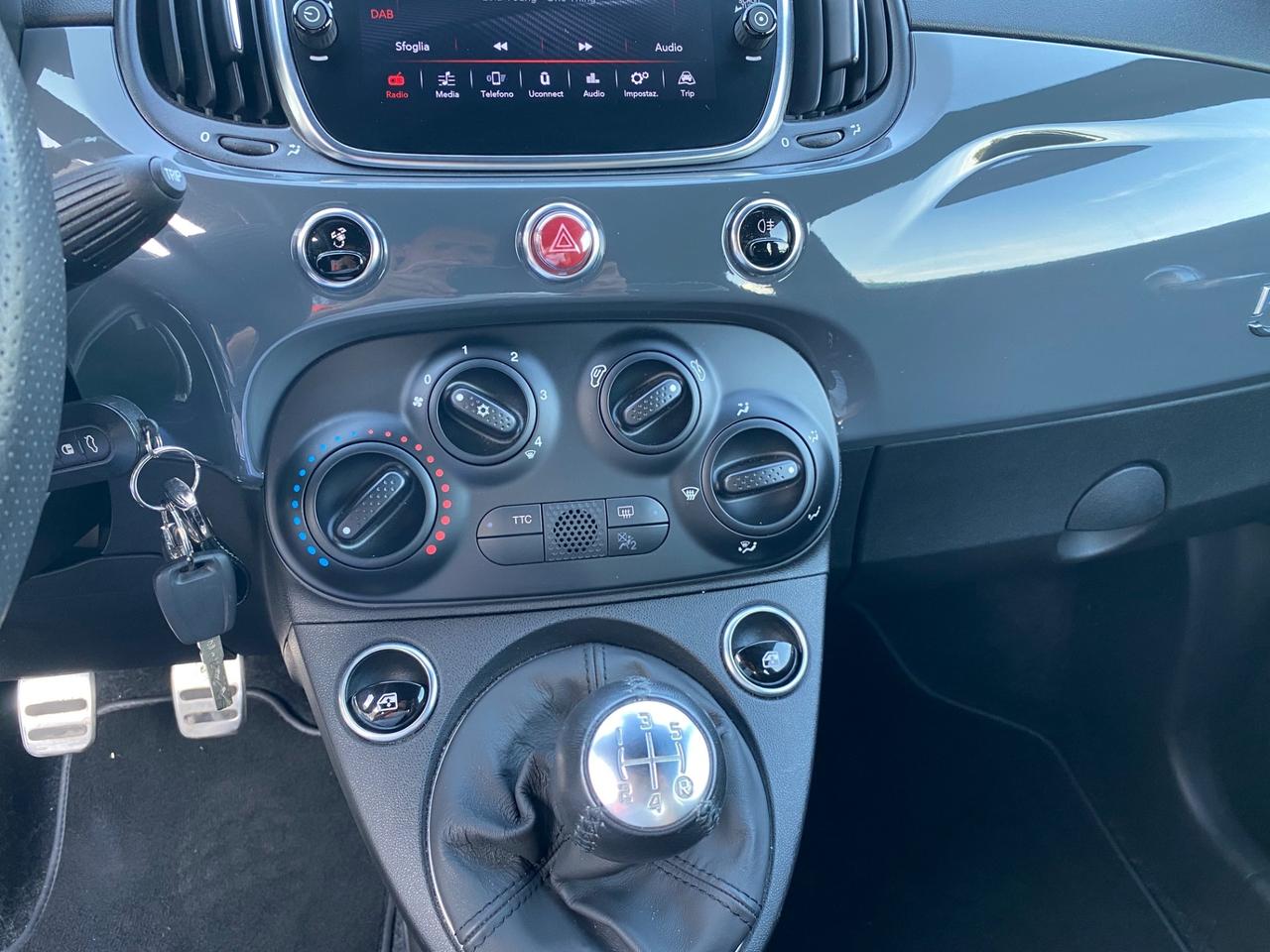 Abarth 595 1.4 Turbo T-Jet 145 CV Scarico Record Monza