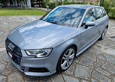 Audi A3 SPB 2.0 TDI 184 cv S-tronic quattro S-Line Euro6