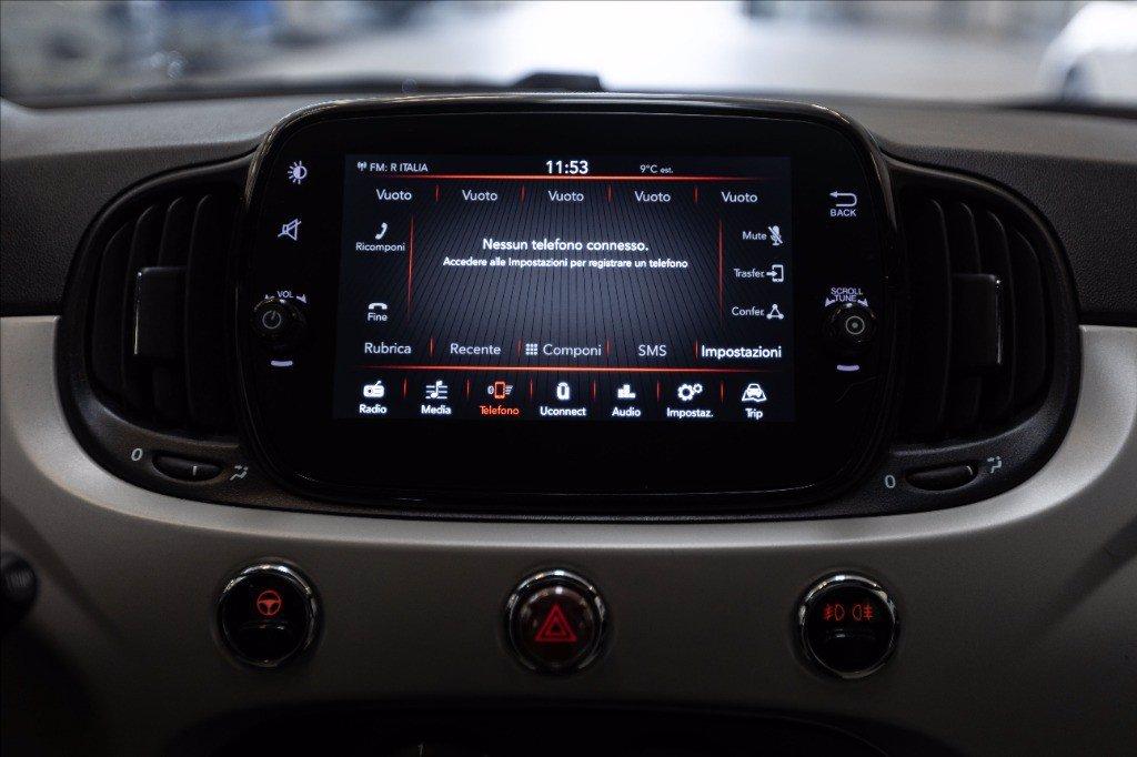 FIAT 500 1.2 Lounge 69cv my20 del 2020