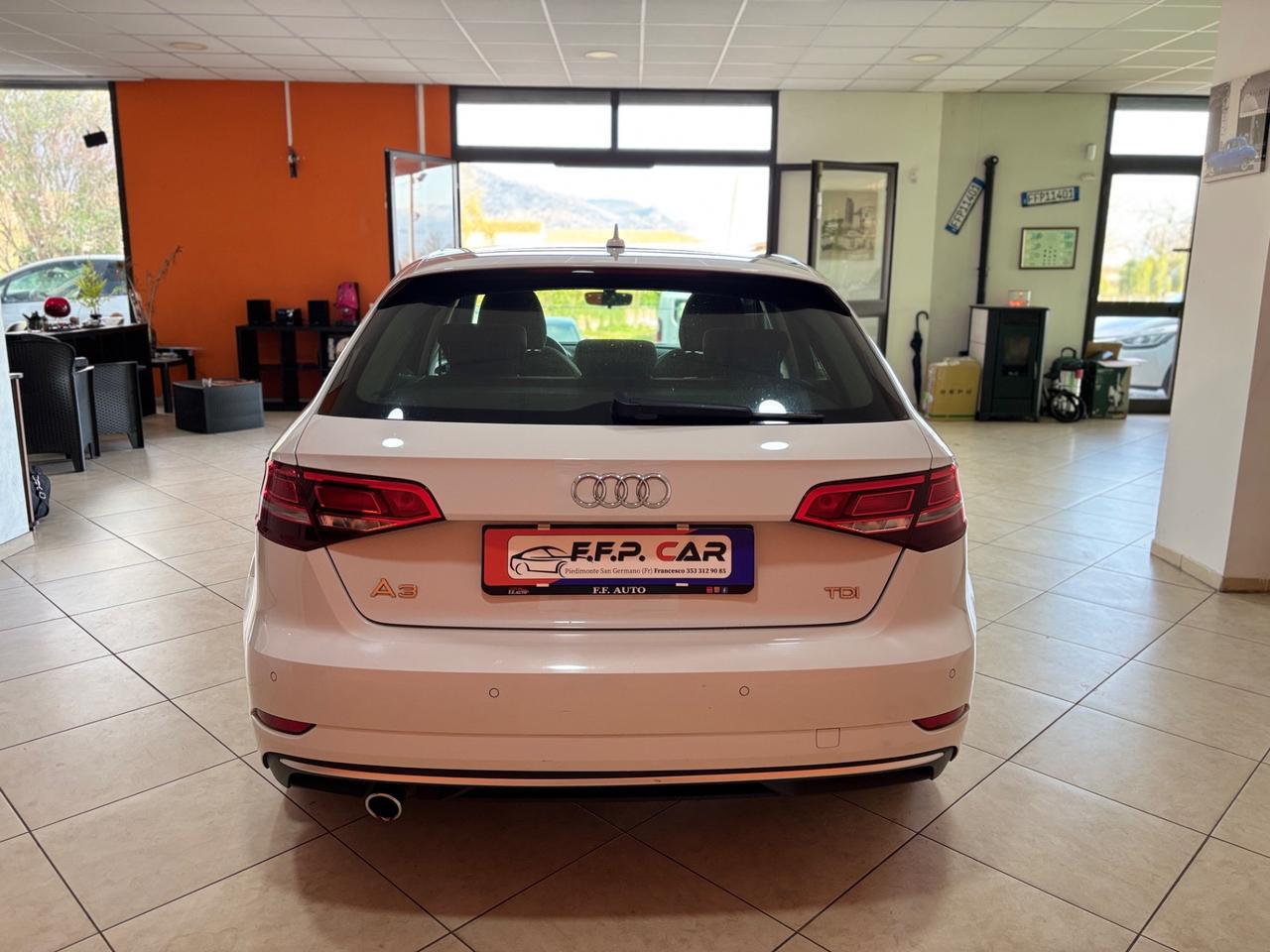 Audi A3 SPB 1.6 TDI 116 CV Sport permute finanziamenti