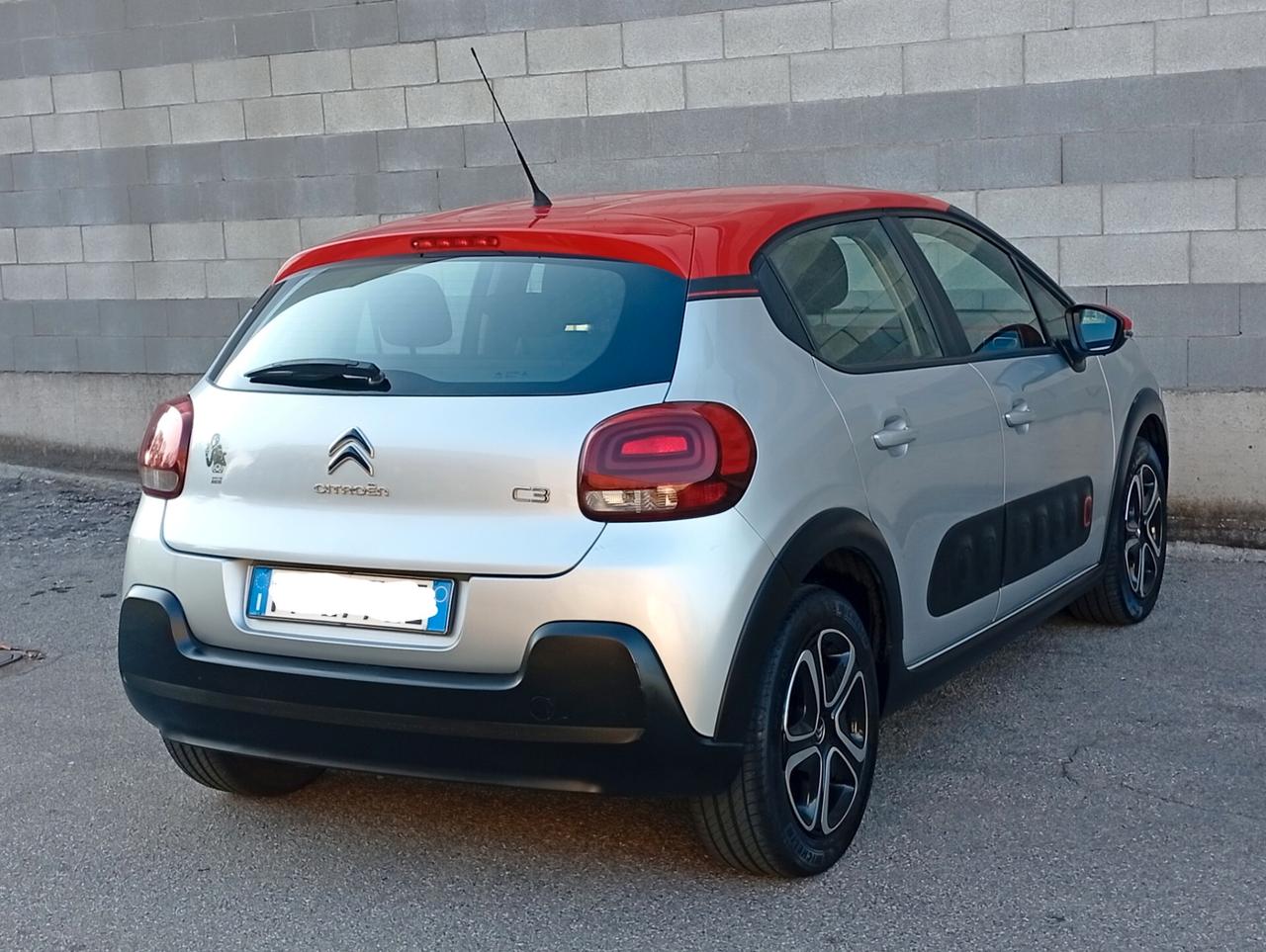 Citroen C3 PureTech1. 2BENZINA 2017 EURO6B NEOP TRATTABILE