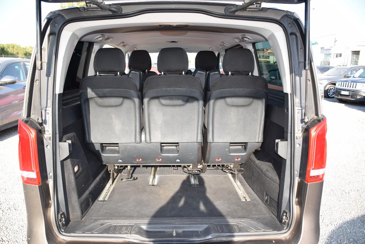 Mercedes-benz V MERCEDES CLASSE 220CDI AUTOM. 7POSTI GANCIO FULL OPTIONAL Long