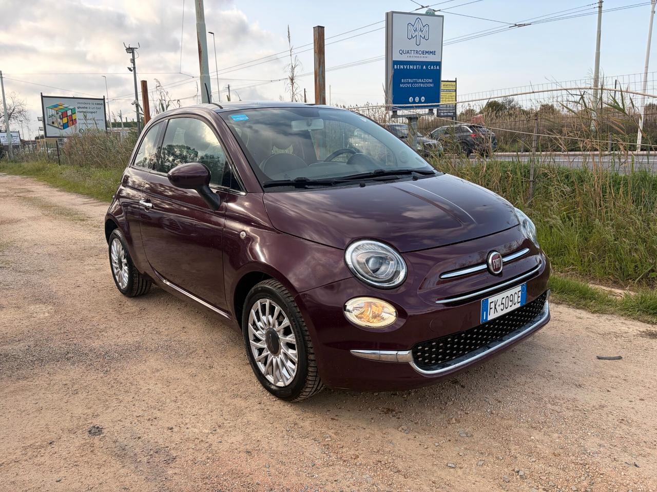 FIAT 500 DOLCEVITA 1.2 AUTOMATICA ANNO 2017 113.000 KM