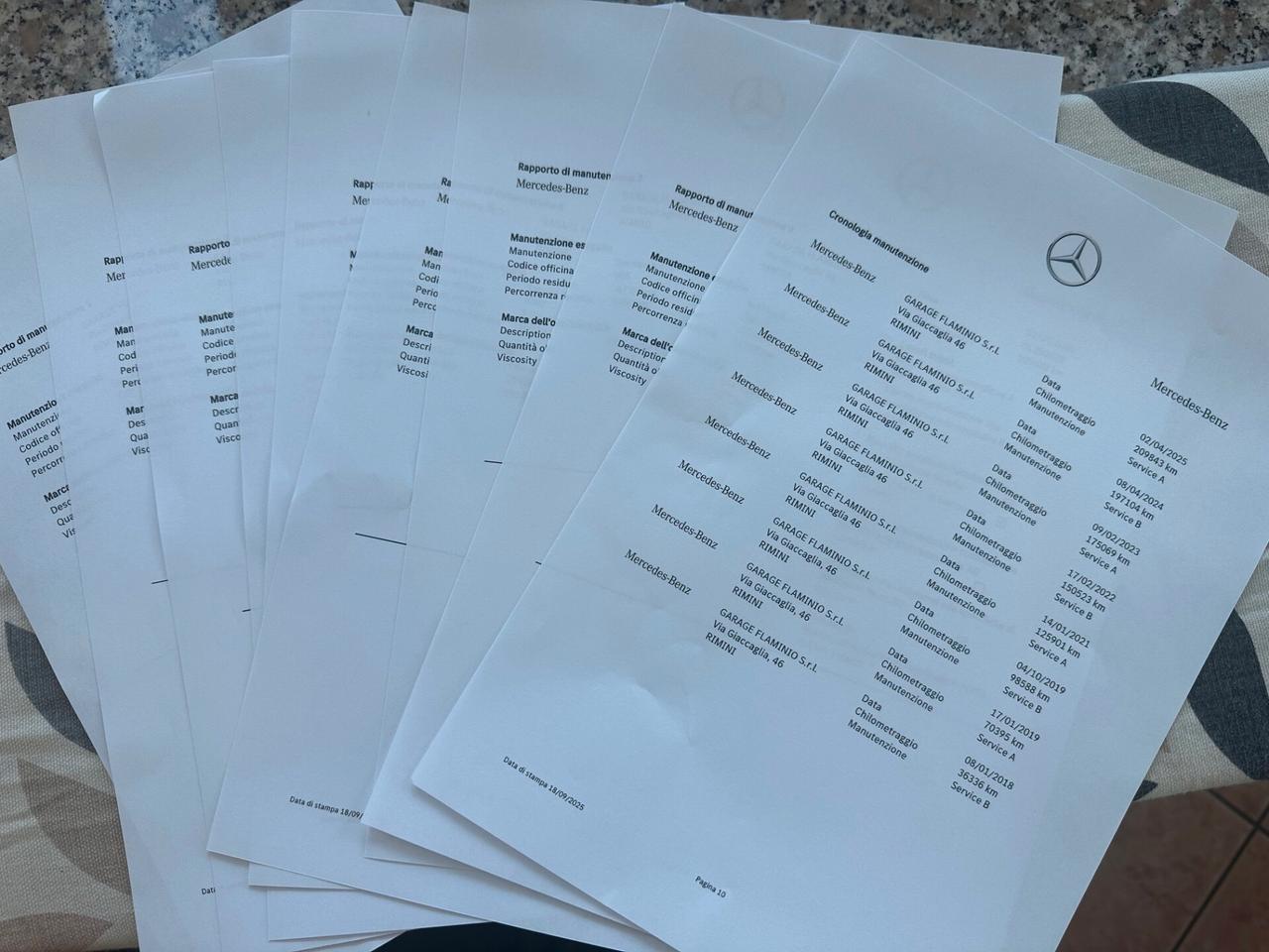 Mercedes-benz C 180 d S.W. Auto Executive /1 prop/km doc