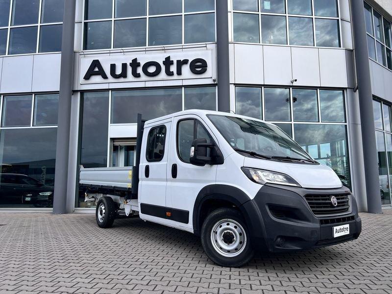 FIAT Ducato 35 2.3 MJT 180CV XL-H1 -Doppia cabina Maxi Cassone Ribaltabile trilaterale