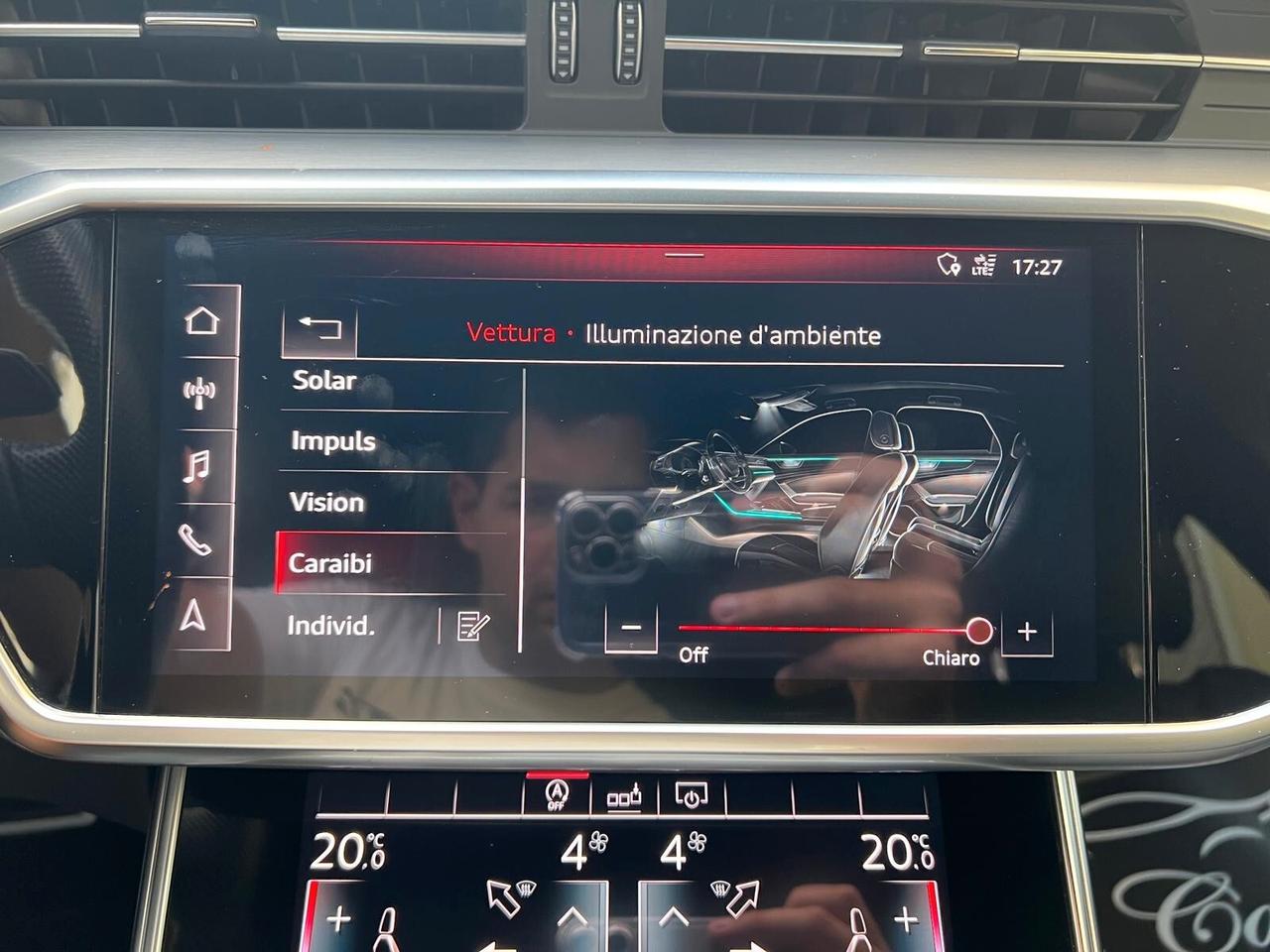 AUDI S6 AVANT 3.0 TDI MHEV 349CV QUATTRO ALCANTARA NAVI CAM360° ANNO 2020