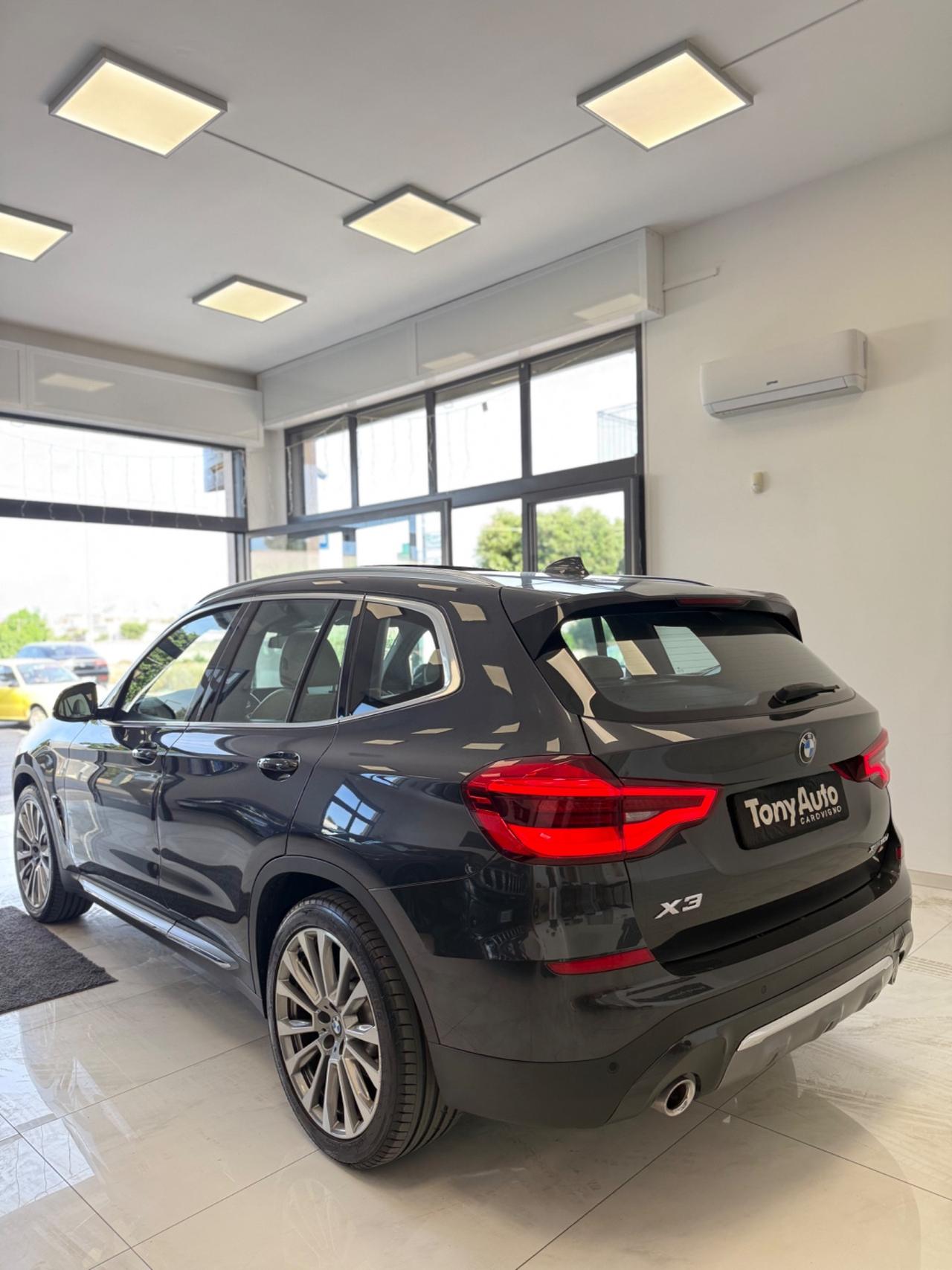 Bmw X3 xdrive20d Luxury Line TETTO APRIBILE,LUCI SOFFUSE INTERNE,NAVI,INTERNI IN PELLE BEIGE,KM CERTIFICATI