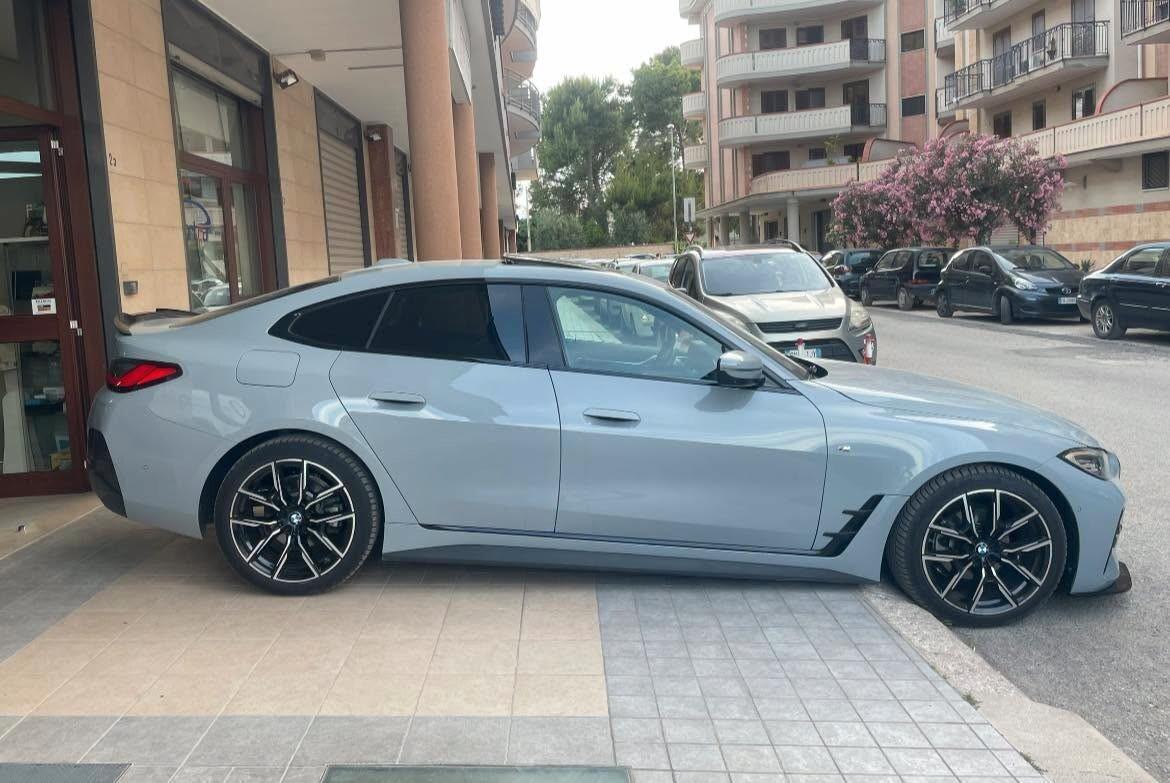 Bmw 420d GC xdrive 48V Msport TETTO NAVY PELLE 19' LED 360