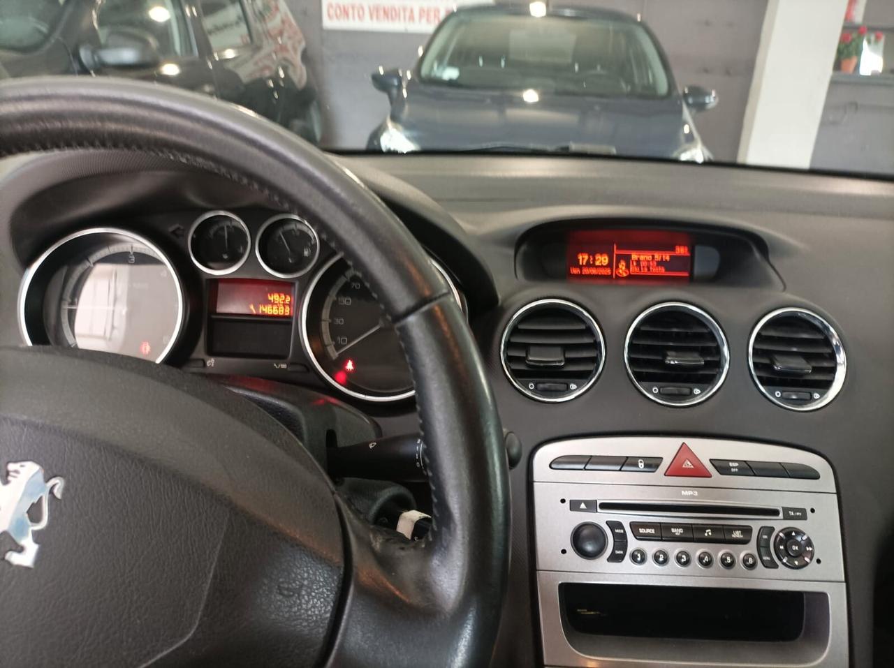 Peugeot 308 1.6 HDi 90CV 5solo 146000km Distr Nuova