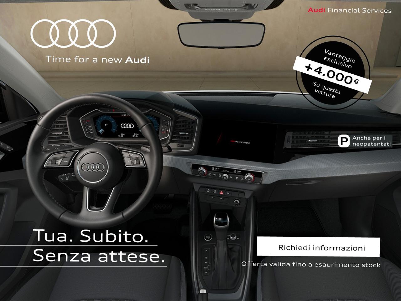 Audi A1 allstreet 30 1.0 tfsi identity contrast 116cv s tronic