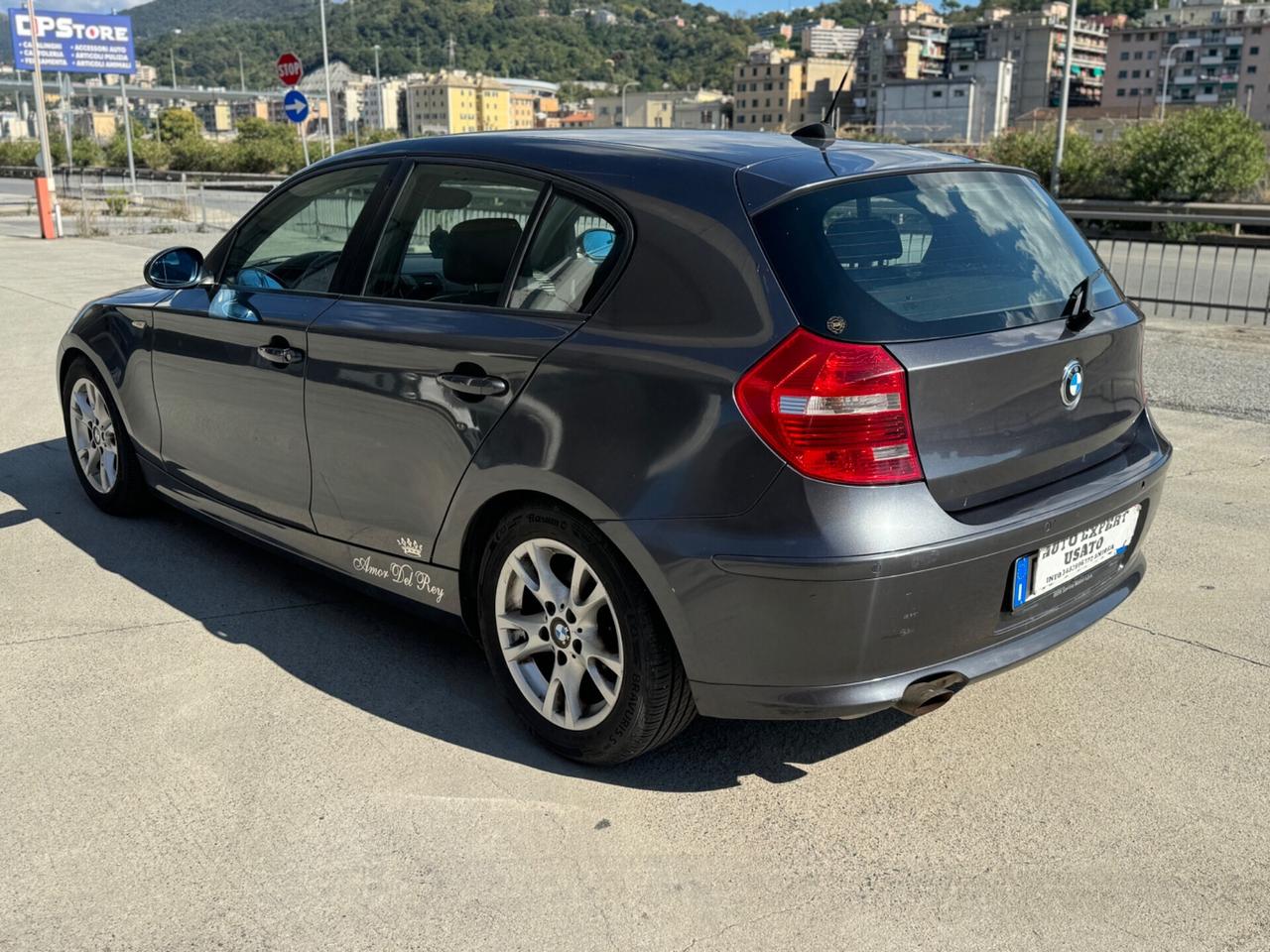Bmw 116 116i cat 5 porte Futura 122 CV 2008 pelle Pak m