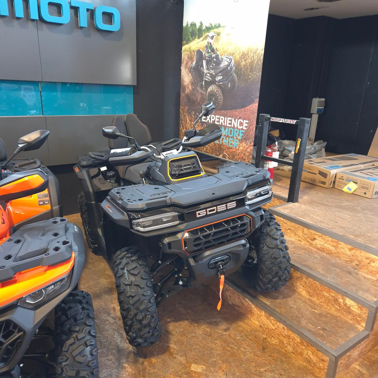 QUADRICICLO QUAD GOES 1000 4X4 - TERROX T3 o EURORO5 - PATENTE B