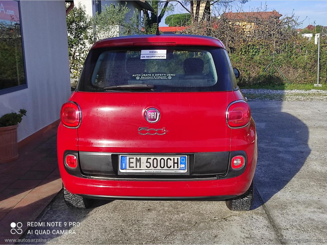 FIAT 500L 1.3 MJT 85 CV Panoramic Edition BG 3 ANNI GARANZIA -- 15GG SODDISFATTI O RIMBORSATI