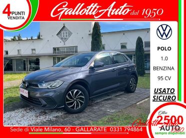 Volkswagen Polo 1.0 TSI Life-SENZA VINCOLI DI FINANZIAMENTO