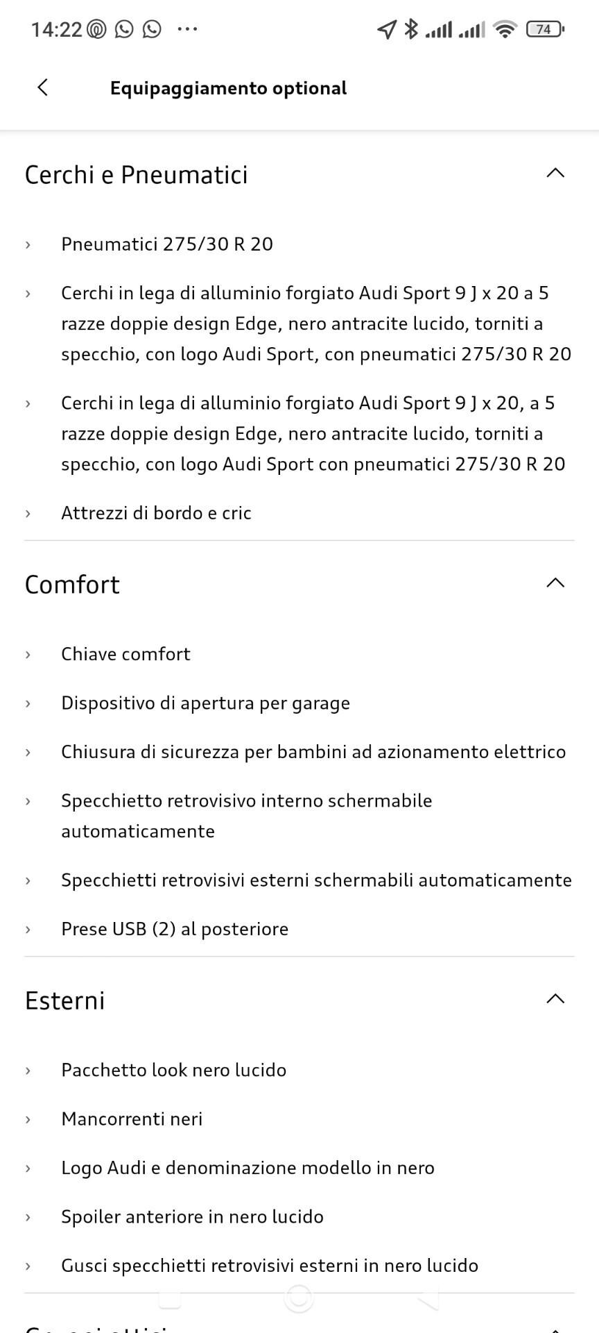 PERMUTO - 2019 Audi RS4 Carboceramica 47000km