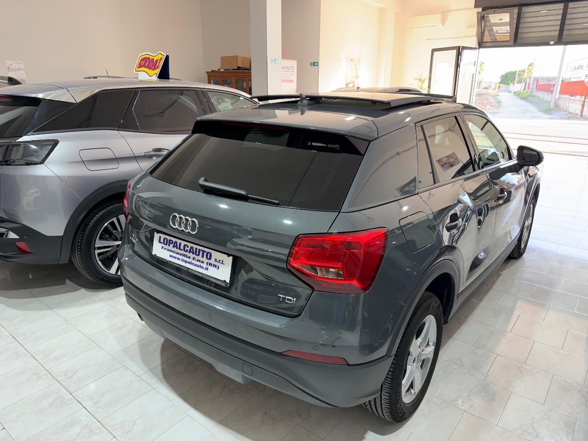 AUDI - Q2 - 1.6 TDI S tronic Business; Tetto panoramico apribile; Telecamera;