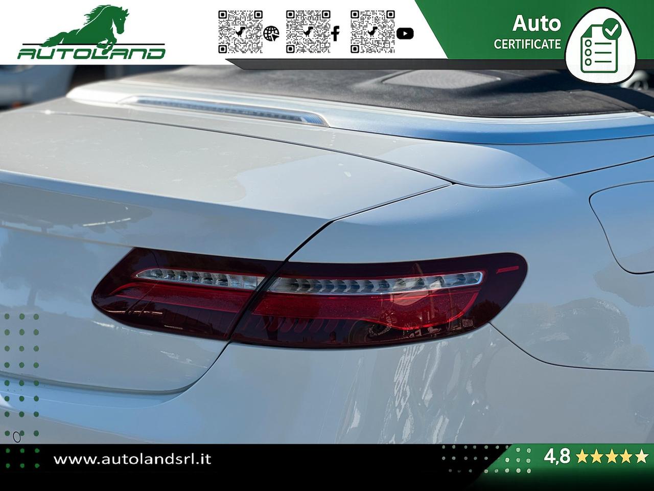 Mercedes E 220 Premium Plus 9G-Tronic Plus Cabrio