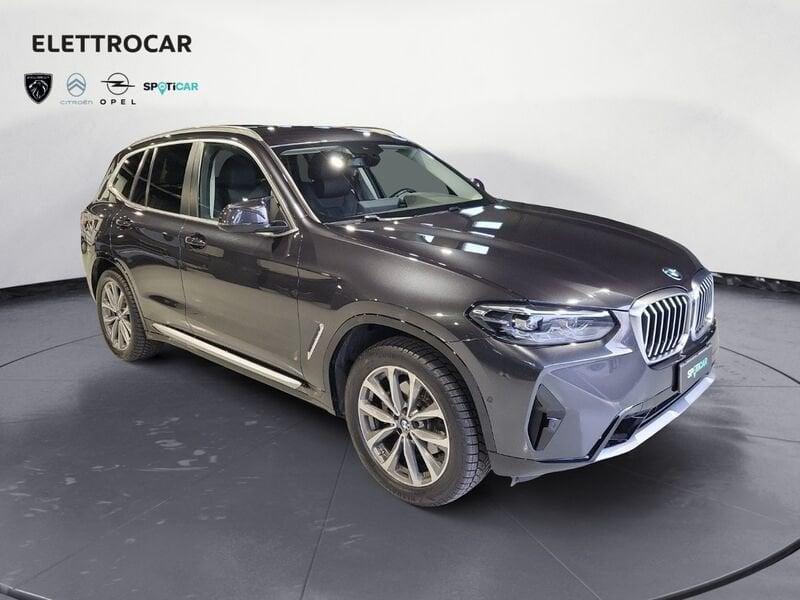 BMW X3 xDrive 20d 190cv Automatica MH48V con Gancio Traino
