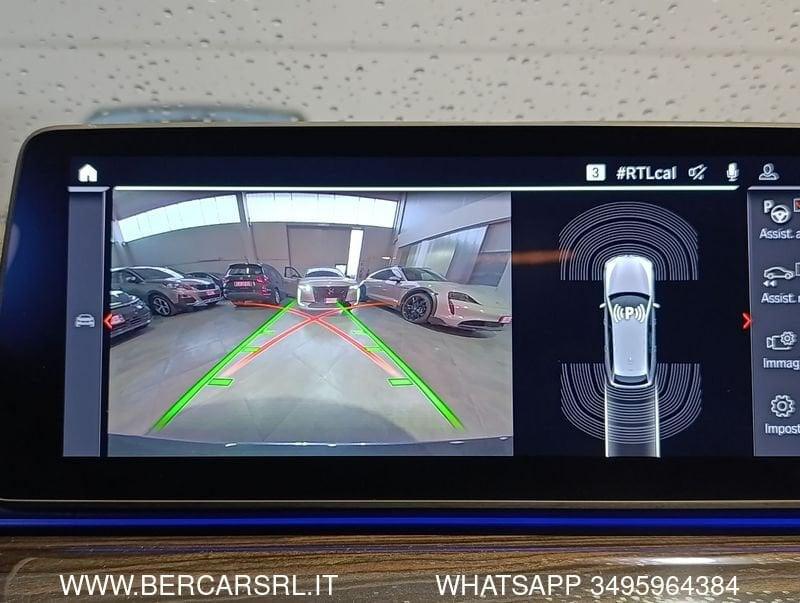 BMW Serie 5 520d 48V xDrive Touring Luxury*SEDILI RISC*TELECAMERA*CAMBIO AL VOLANTE*