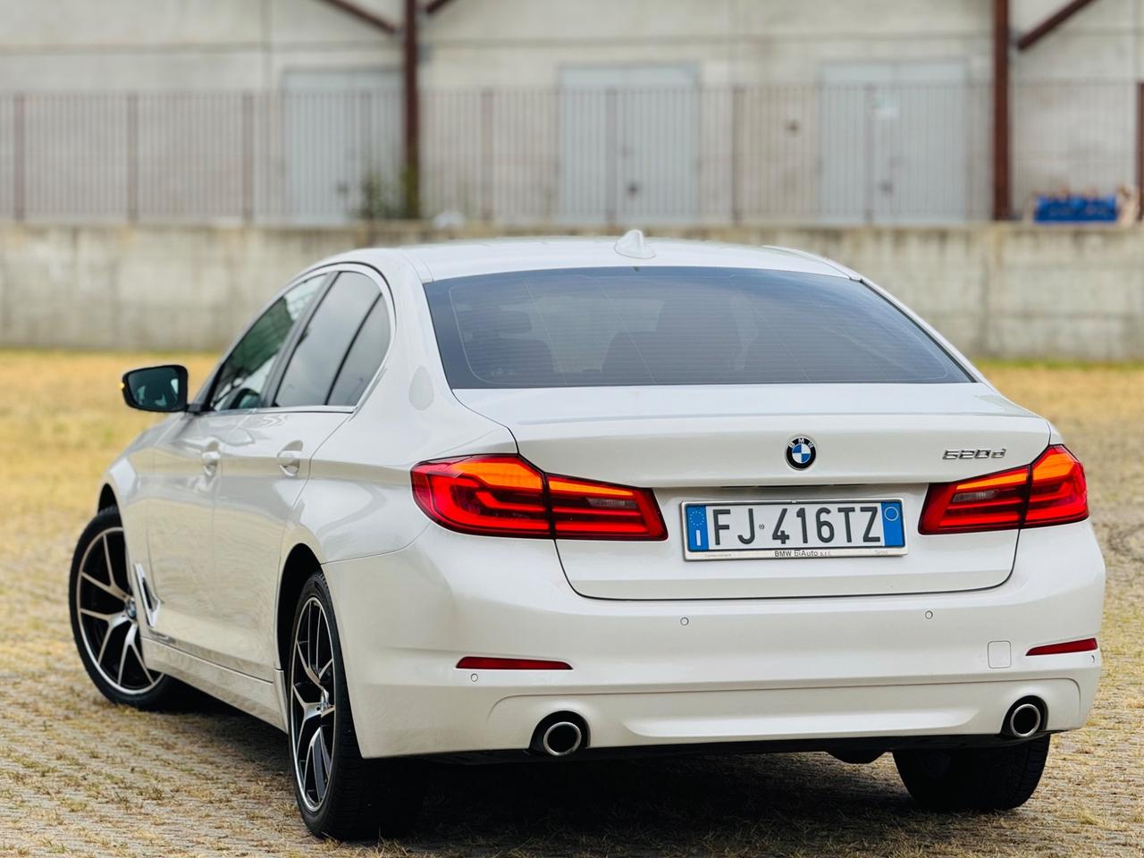 Bmw 520d xDrive Sport Euro 6C Bianco Perla