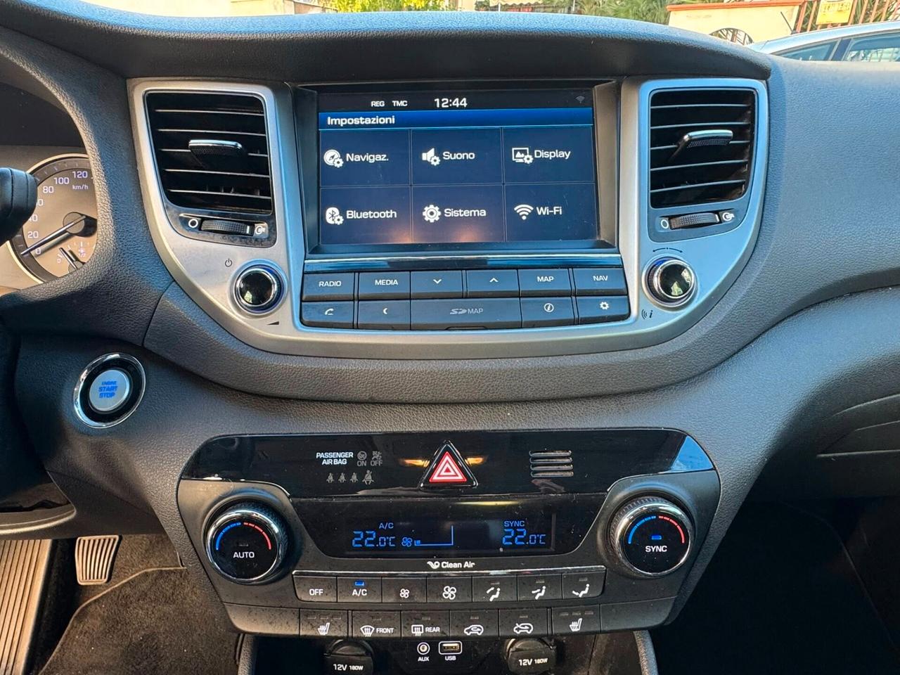 HYUNDAI TUCSON 1.7 CRDI 115 CV. 2WD NAVI+CERCHI+RETROCAMERA