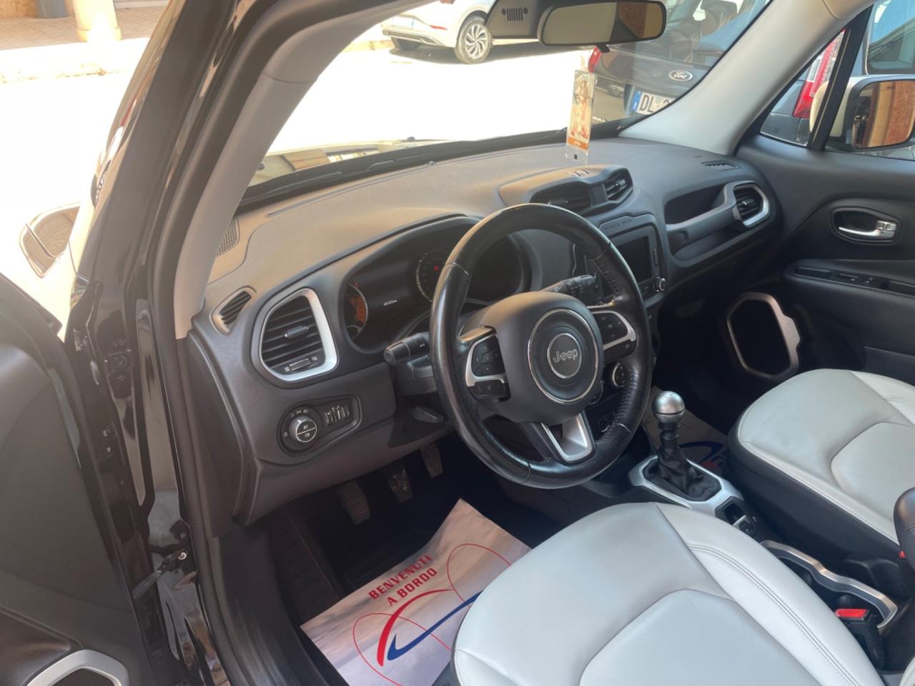 Jeep Renegade 1.6 Mjt 120 CV Limited PELLE NAVY LED 18