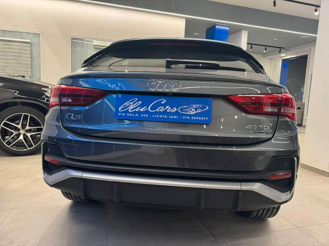 Audi Q3 Sportback 40 2.0 tdi S line edition quattro 200cv s-tronic