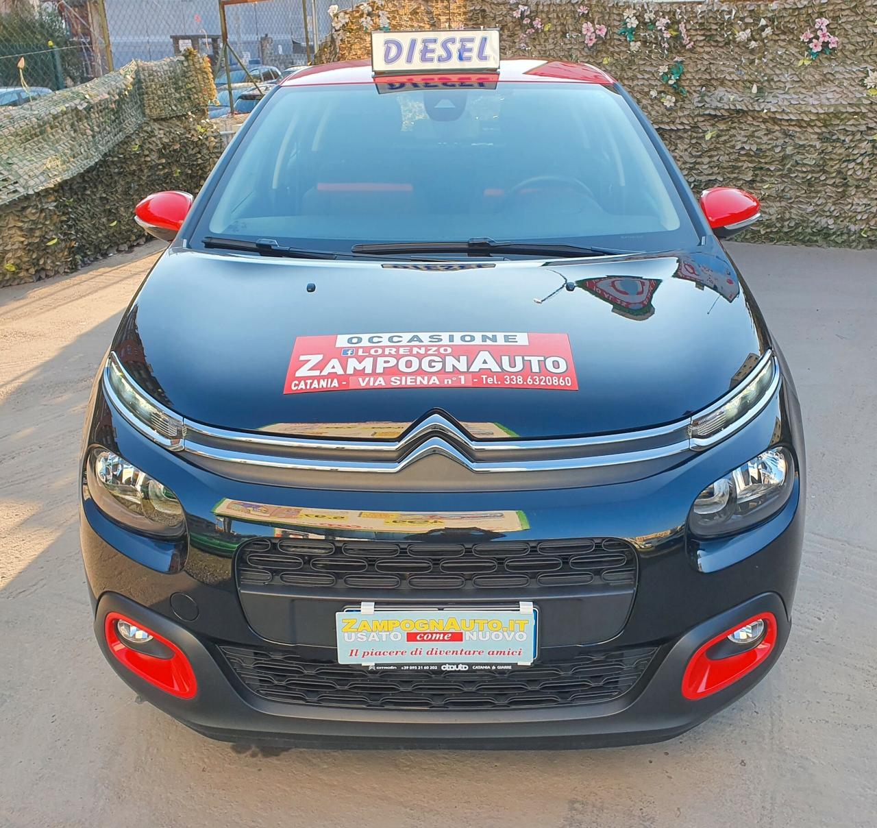 Citroen C3 1.4 BlueHDi 75 S&S Shine ZAMPOGNAUTO CT