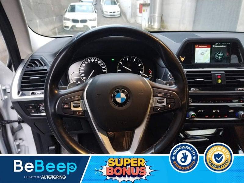 BMW X3 XDRIVE20D LUXURY 190CV AUTO