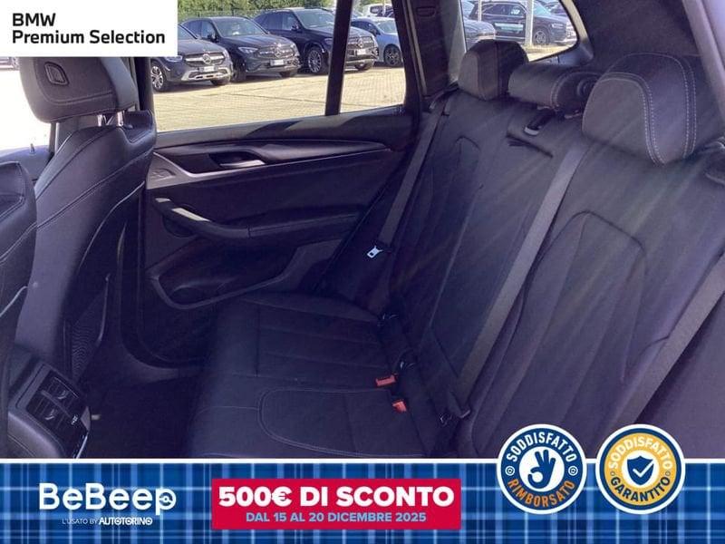 BMW X3 XDRIVE20D MHEV 48V MSPORT AUTO