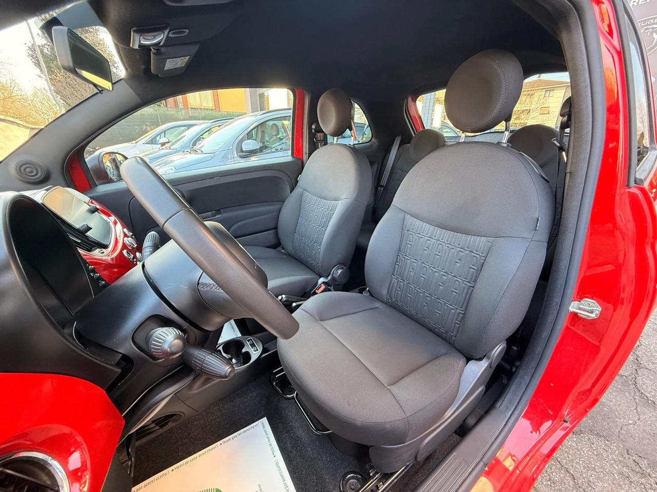 Fiat 500 1.0 Hybrid Red