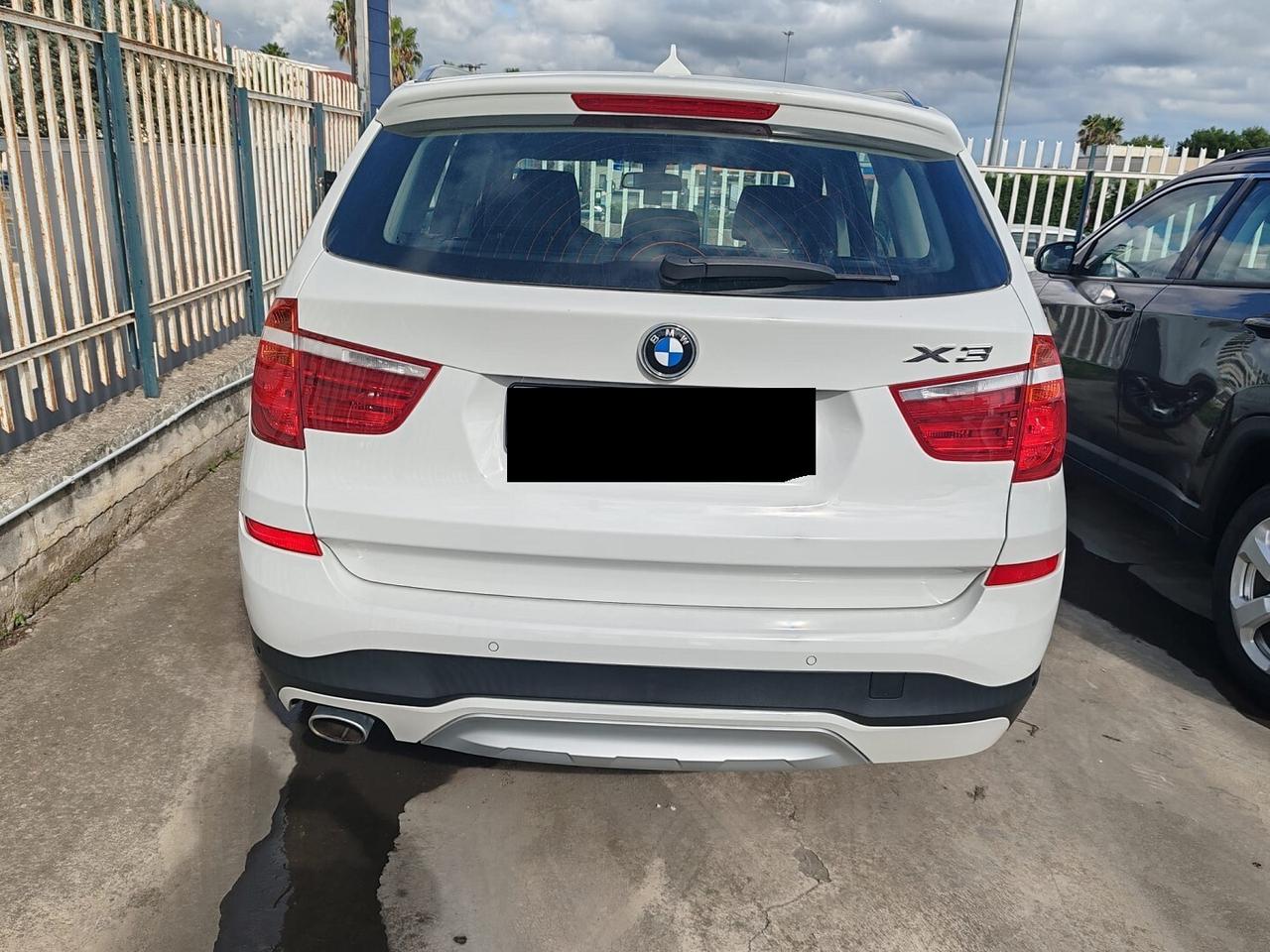 BMW X3 XDRIVE 20d XLINE BIANCO PERLA METALIZZATO