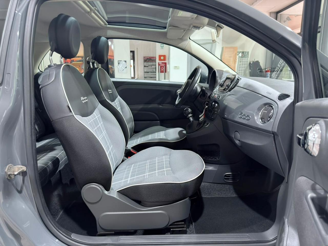 FIAT 500 1.2 69CV TETTO PANORAMICO - NEOPATENTATI
