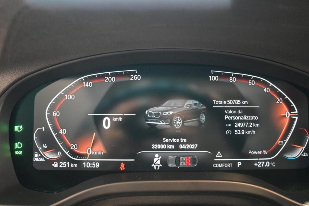 BMW X4 30D 286CV STEPTRONIC 48V X-DRIVE