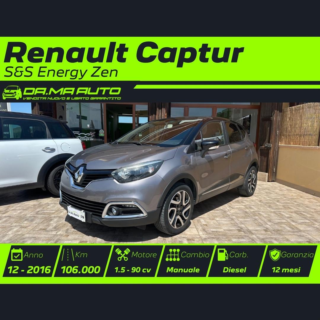 Renault Captur dCi 8V 90 CV Start&Stop Energy Zen