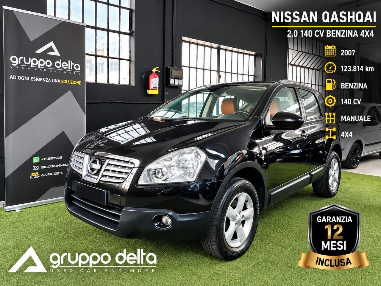 Nissan Qashqai 2.0 16V 4WD Tekna GARANZIA 12 MESI